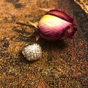 Cubic Zirconia Sterling Silver ring